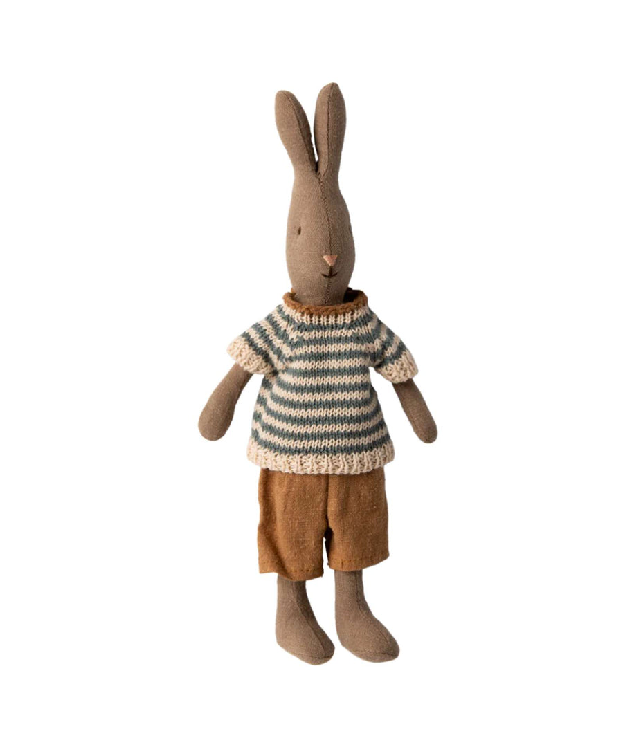 Maileg • Kaninchen Grösse 1, Braun - Shirt und Shorts