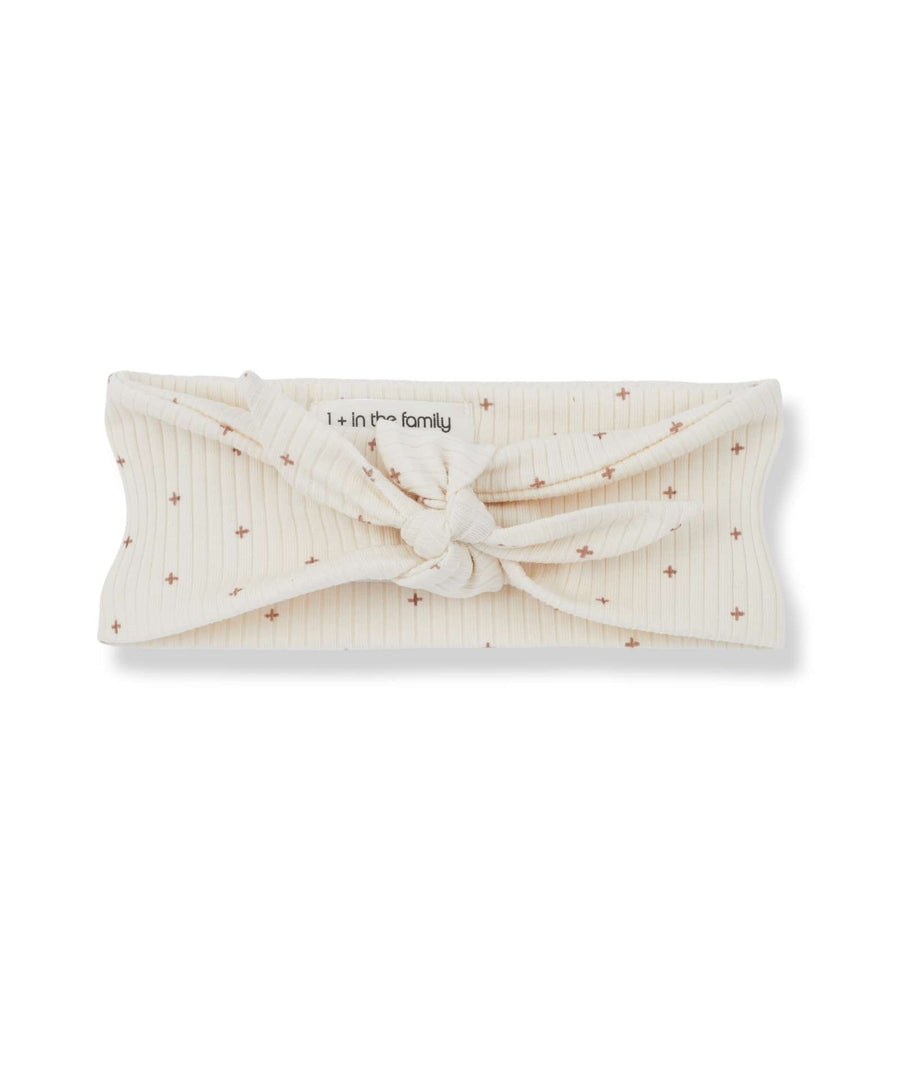 1+ in the family • Mirta Bandeau Haarband ivory