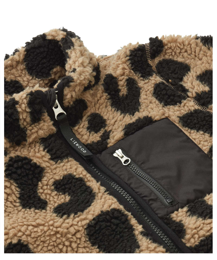 Liewood • Nolan Pile Jacke mega leo oat mix