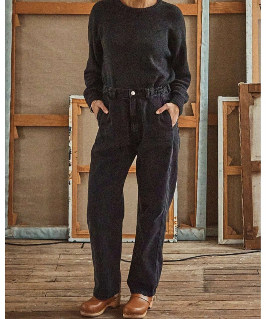 Poudre Organic • Gentiane Denim Hose lang black
