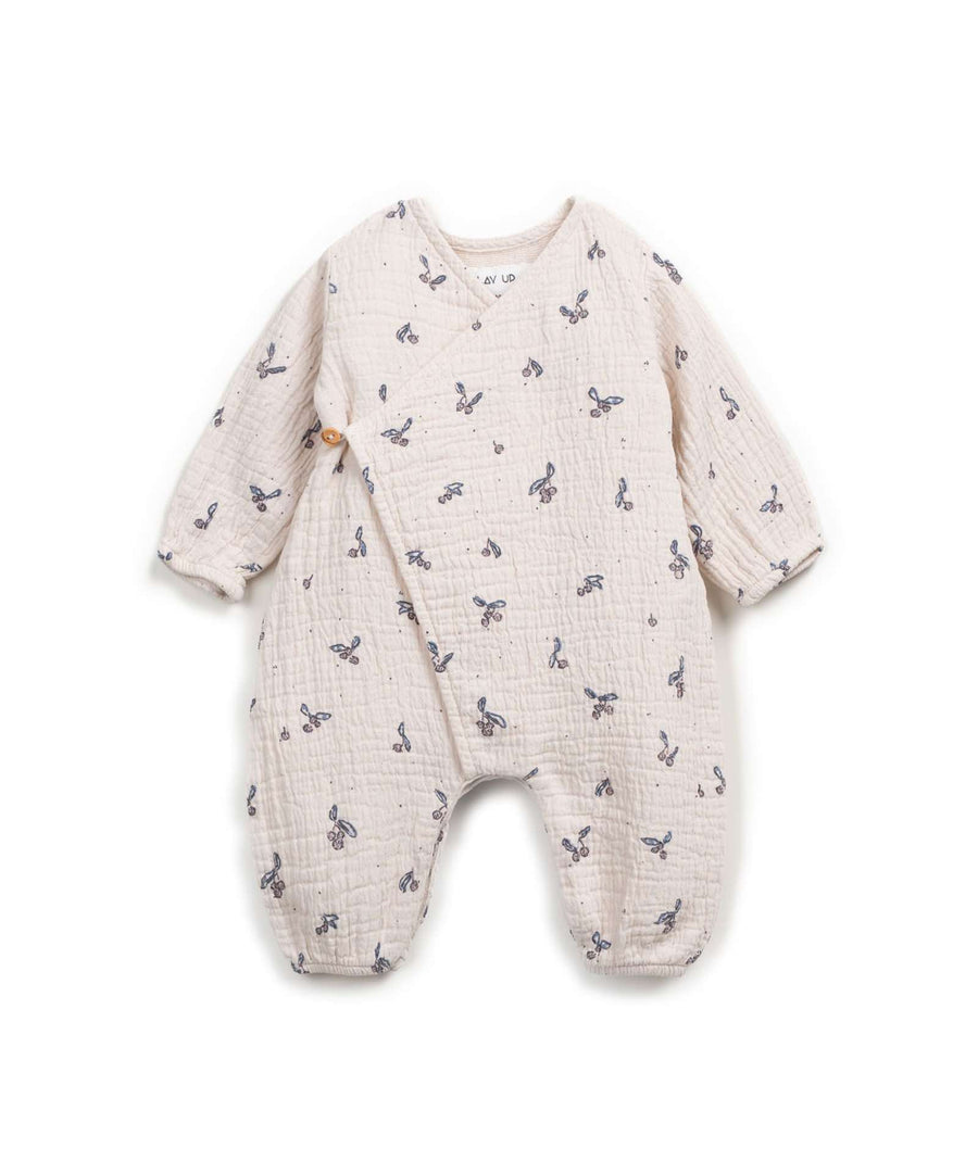Play Up • Printed Woven Jumpsuit pencil medronhos