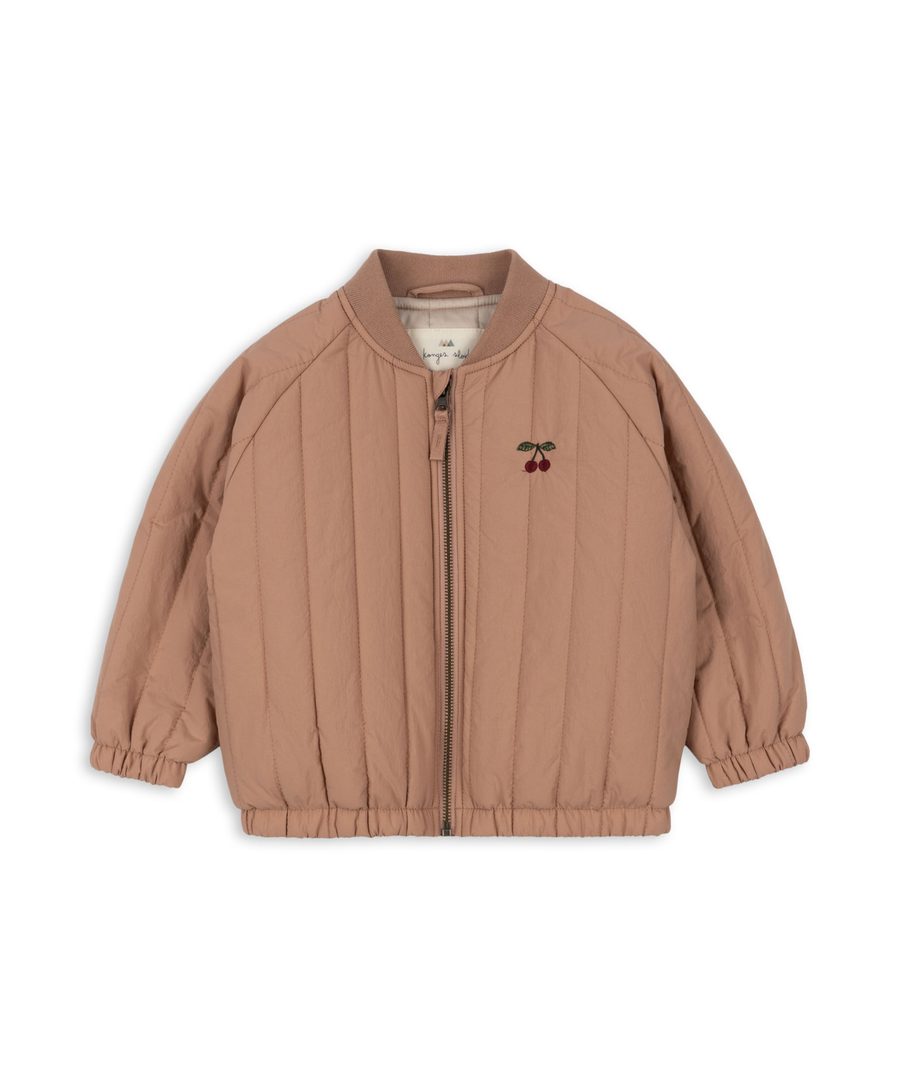 Konges Sløjd • Juno Bomber Jacke / Übergangsjacke Cherry tuscany