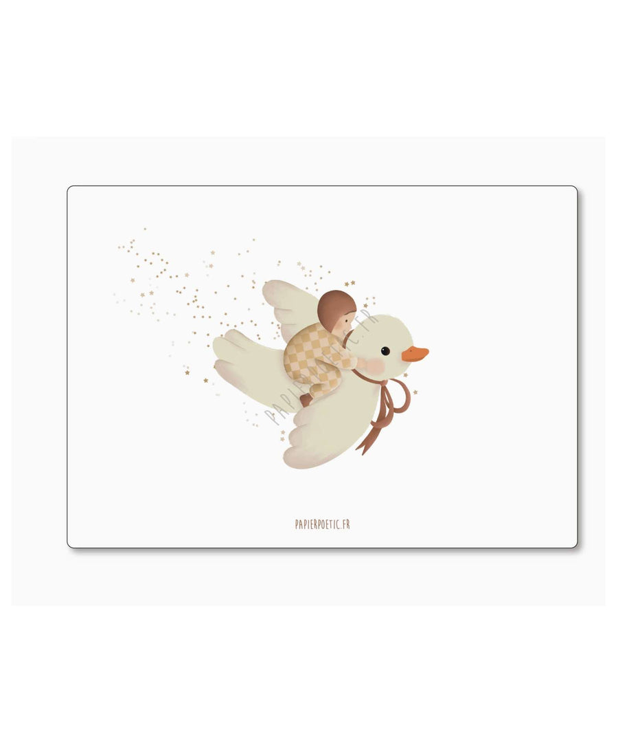 Papier Poetic • Karte "Die Ente und das Kind"