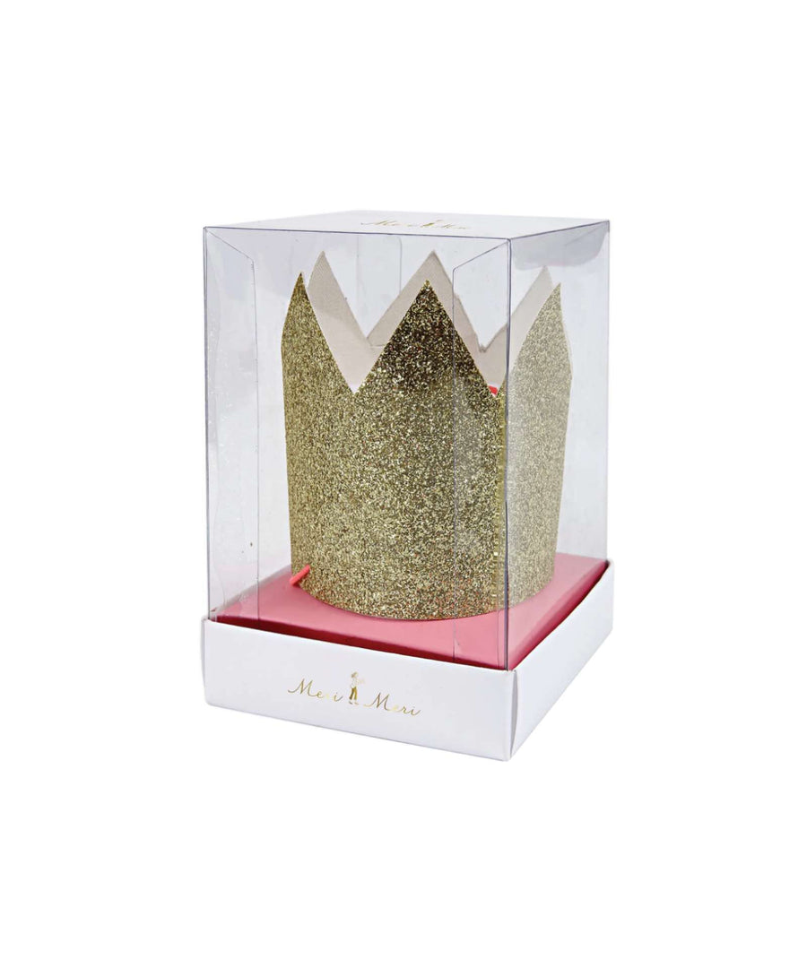 Meri Meri • Mini goldene Glitzerkrone