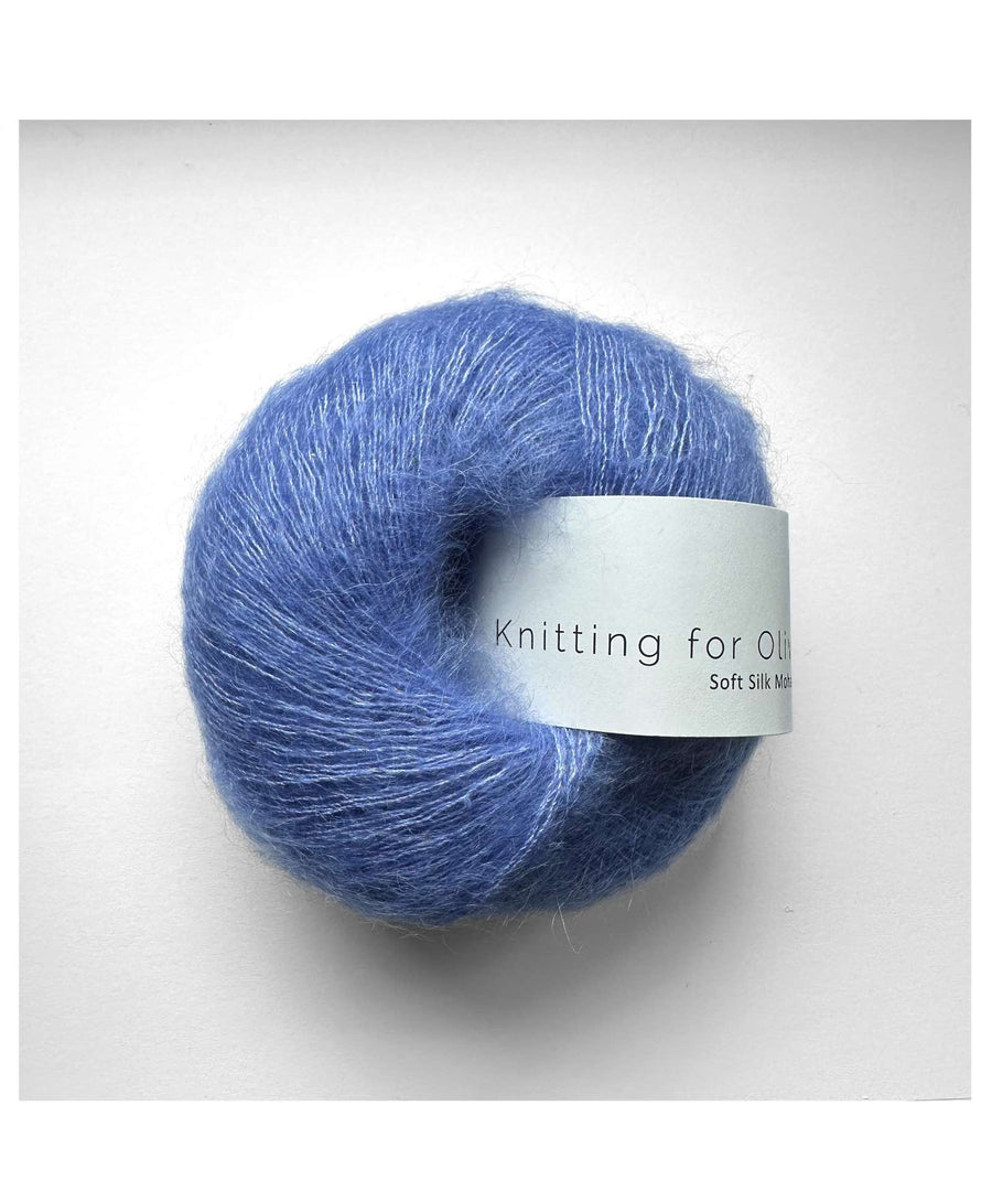 Knitting for Olive • Soft Silk Mohair Lavender Blue