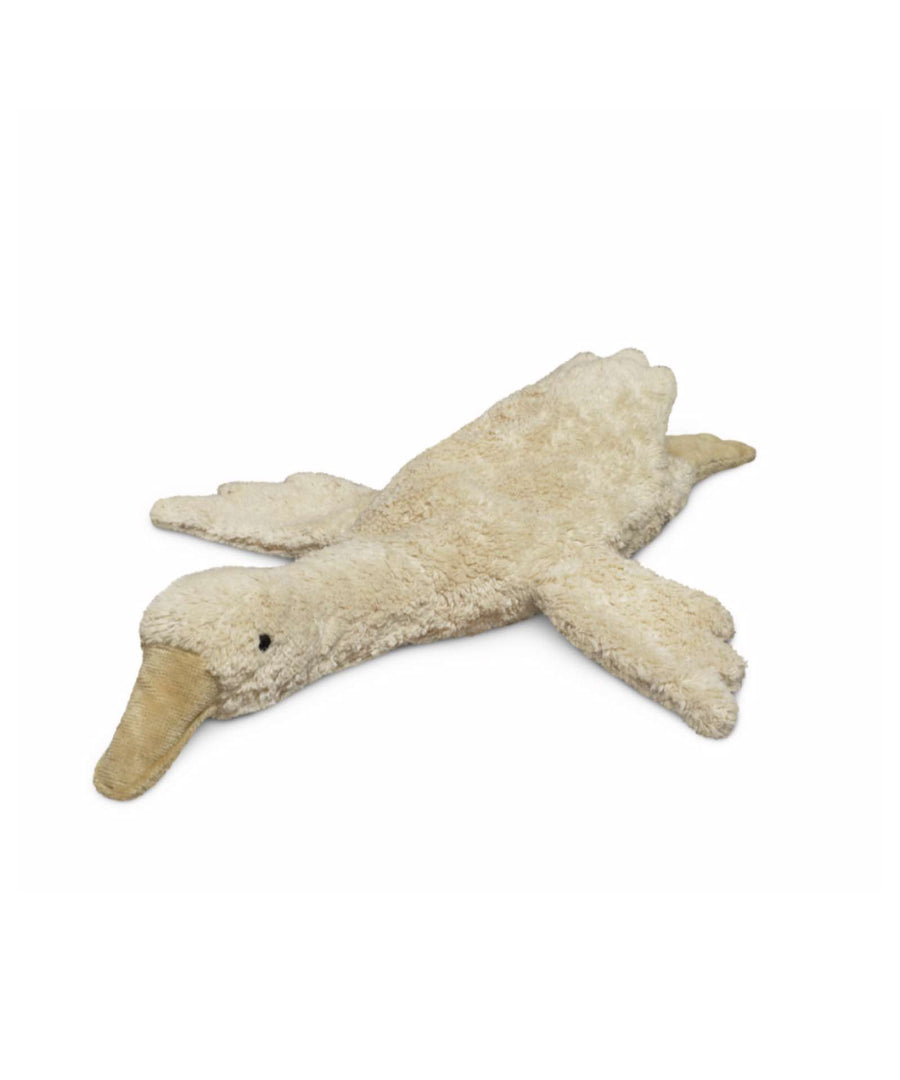 Senger Naturwelt • Kuscheltier / Wärmekissen Gans klein leinen