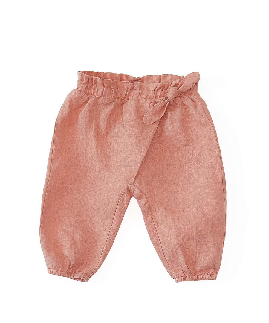 Play Up • Leinen Hosen coral