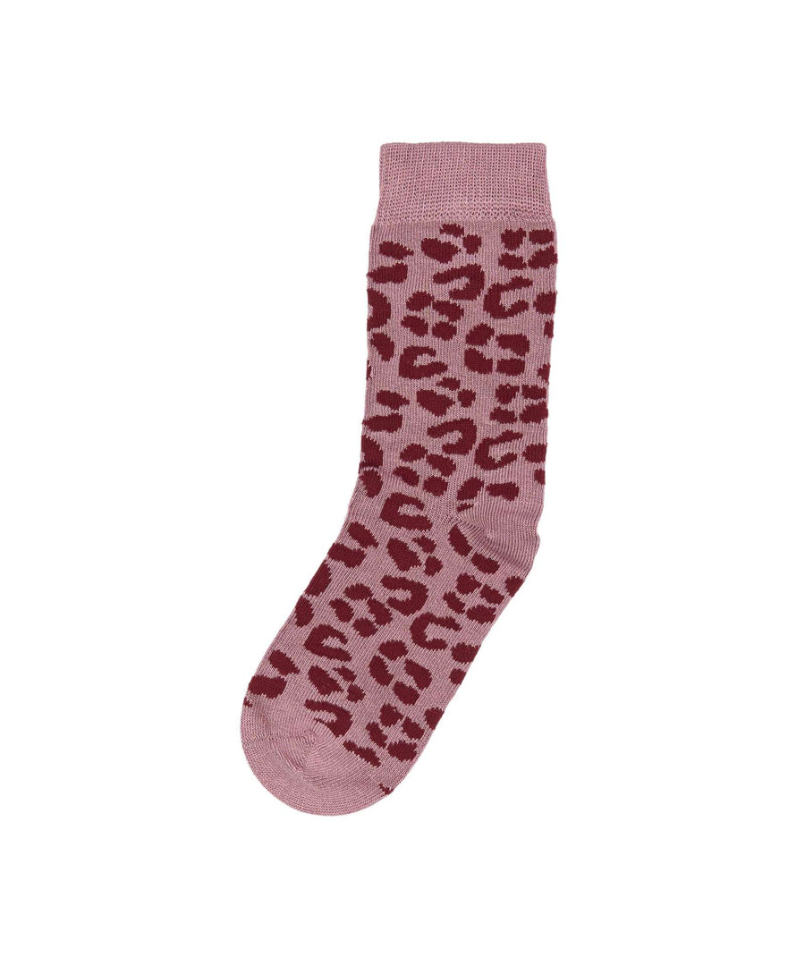 Minipop • Socken Bambus pale pink leo