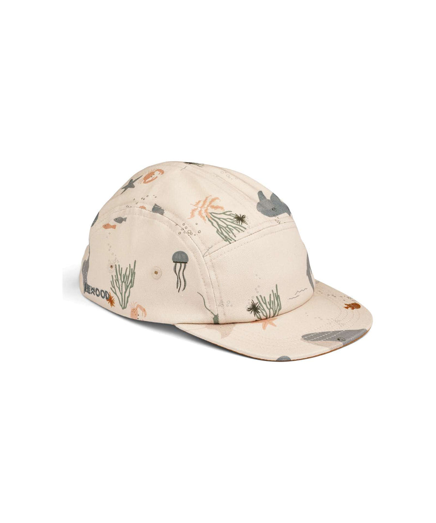 Liewood • Rory Printed Cap Sonnenhut sea creature