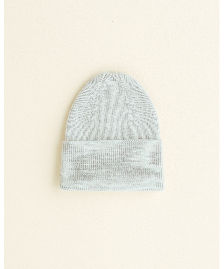 hvid • Beanie Fonzie Newborn light grey