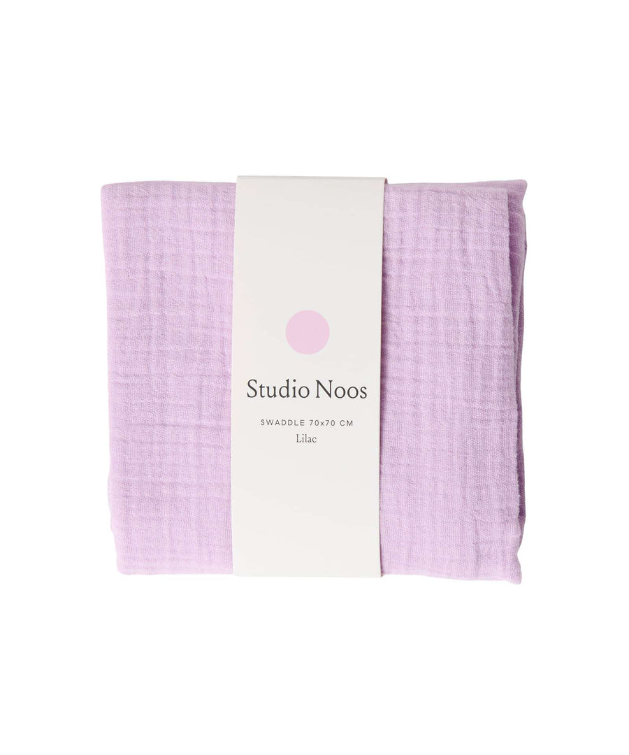 Studio Noos • Nuschi / Musselin Tuch 70x70cm Lilac Swaddle