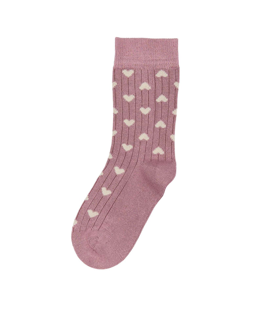 Minipop • Socken Bambus pale pink/off whie