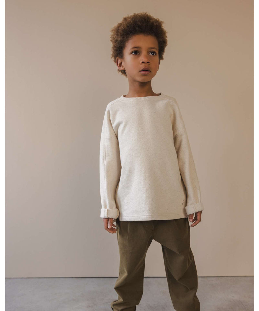 Phil & Phae • Loose Sweater linen blend natural