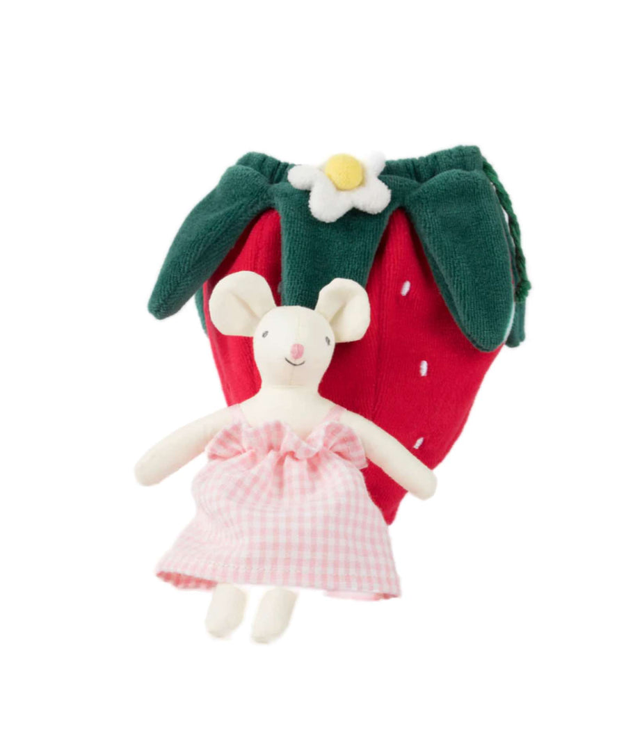 Meri Meri • Erdbeer-Maus Mini Puppe