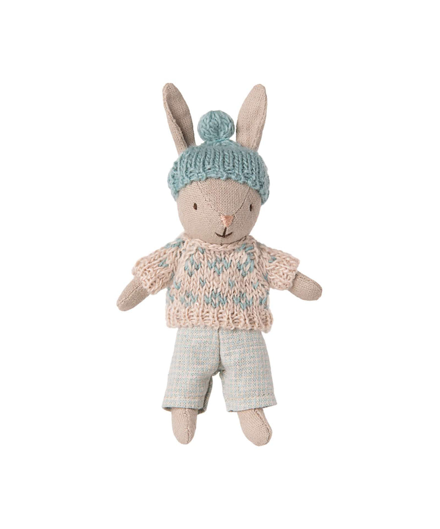 Maileg • Winterkaninchen Micro - Sand - Minze