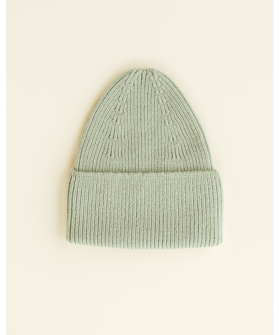 hvid • Beanie fonzie 6m - 2y mint