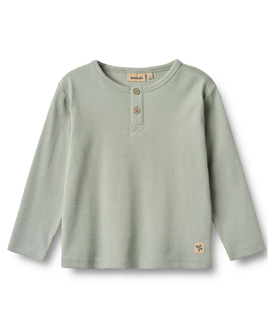 Wheat • Morris T-Shirt / Langarmshirt morning mist