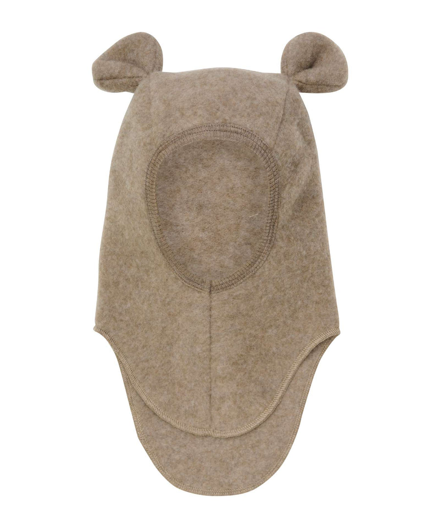 Huttelihut • Balaclava Ears Cotton Fleece Mütze mit Ohren savannah melange