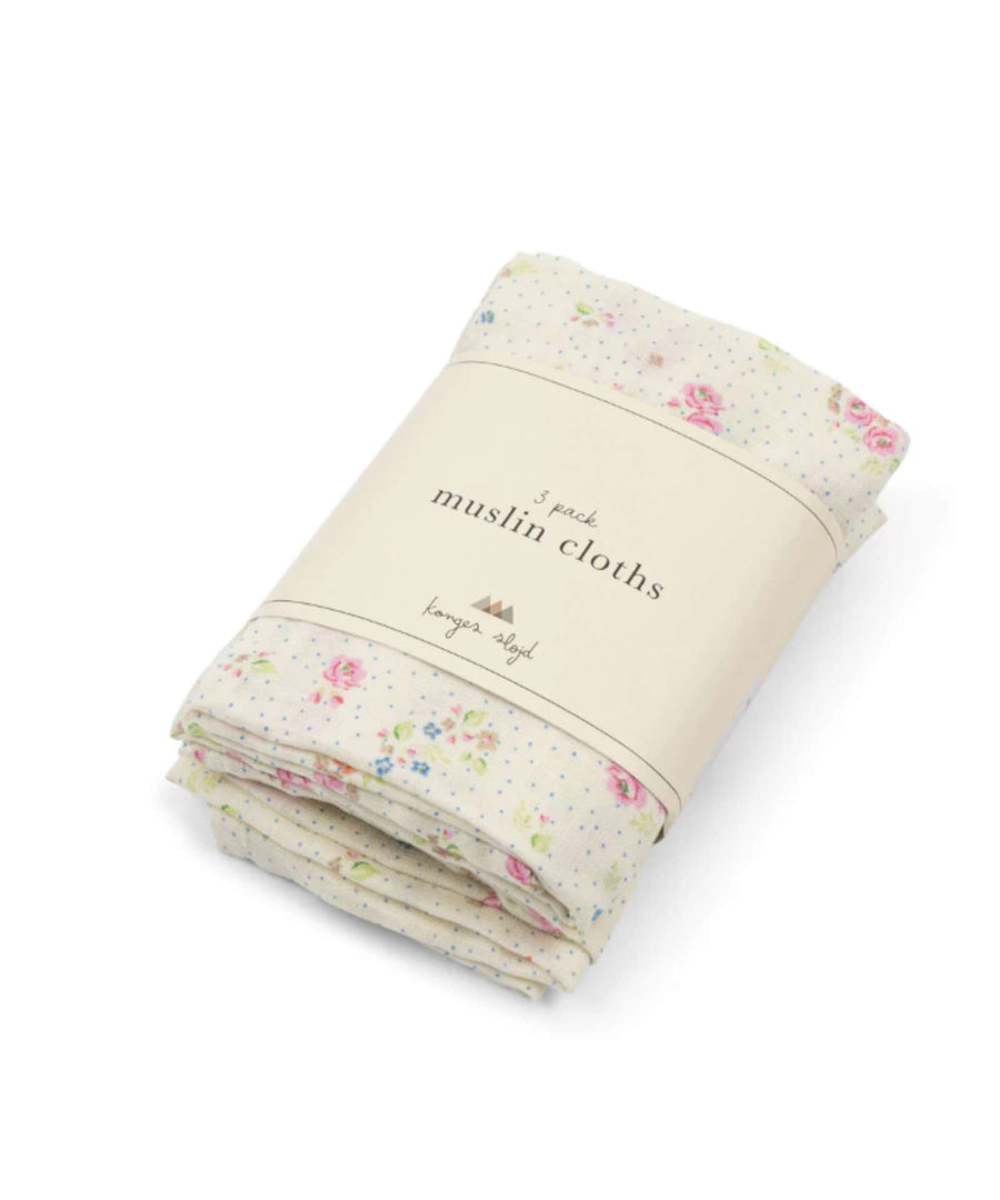 Konges Sløjd • Muslin Set Nuscheli 3-Pack nonoka
