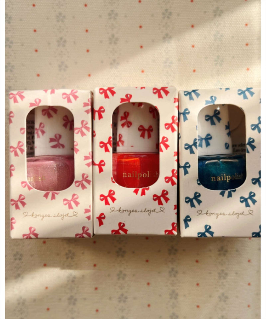 Konges Sløjd • Peel off Nagellack rosa/rot