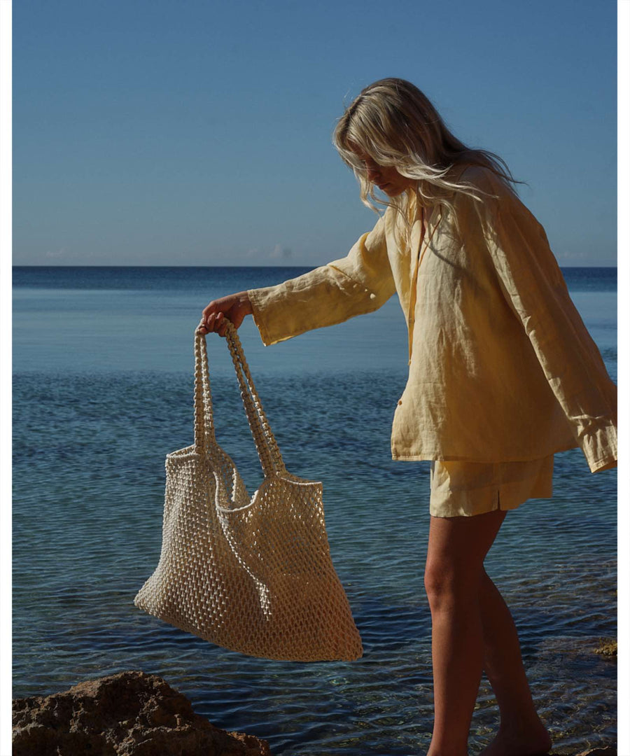 Studio Noos • Makramee Mom Bag natural