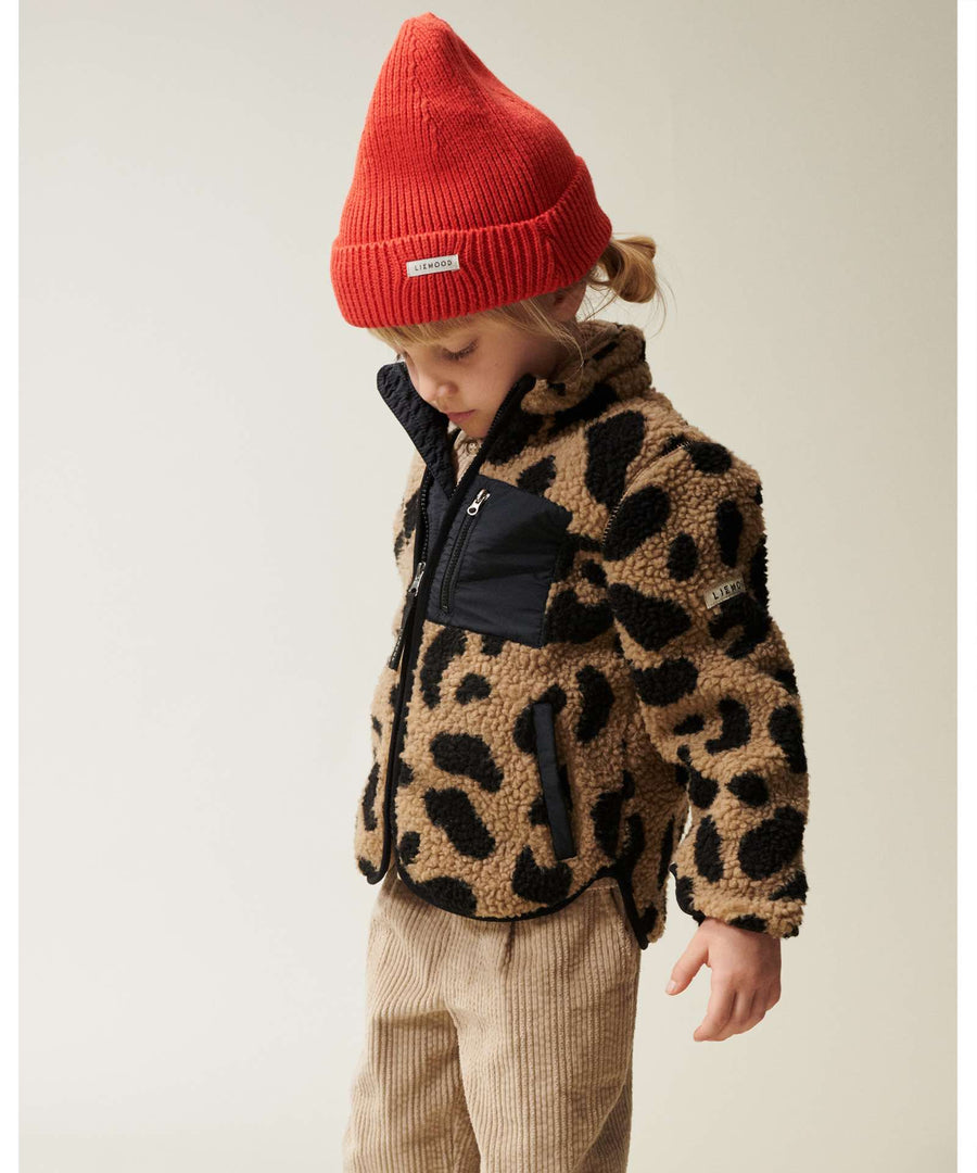 Liewood • Nolan Pile Jacke mega leo oat mix