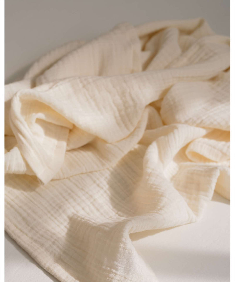 Studio Noos • Nuschi / Musselin Tuch 70x70cm Neutral Swaddle