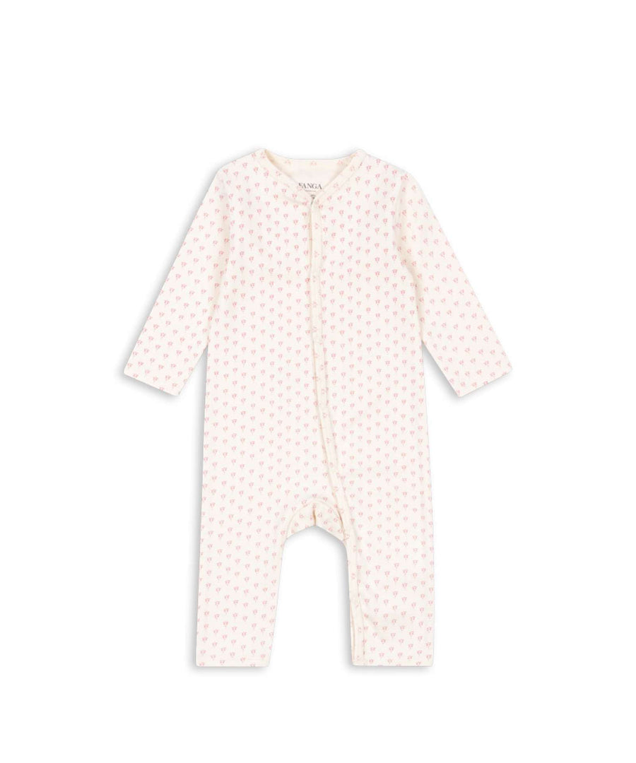 Konges Sløjd • FANGA Bello Onesie / Strampler punto rosa