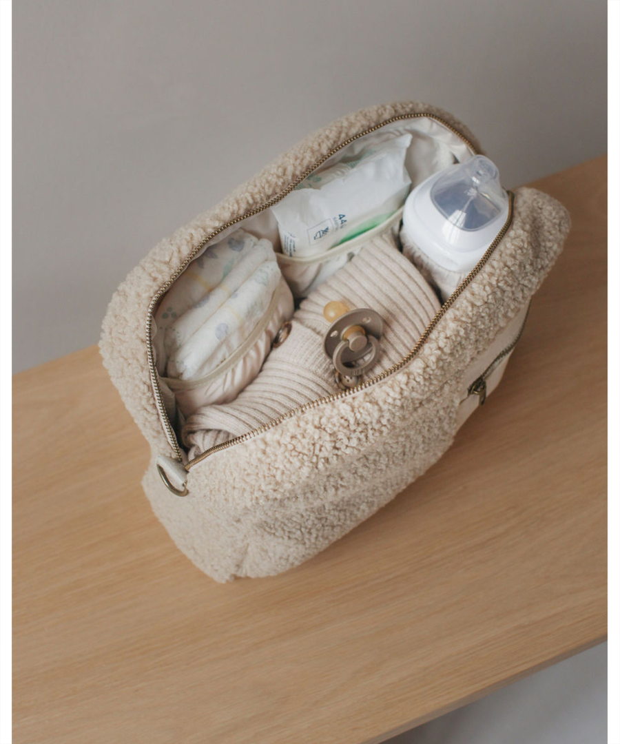 Studio Noos • Stroller Organizer Ecru Teddy