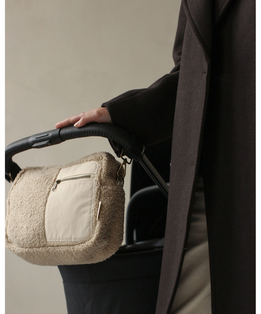 Studio Noos • Stroller Organizer Ecru Teddy