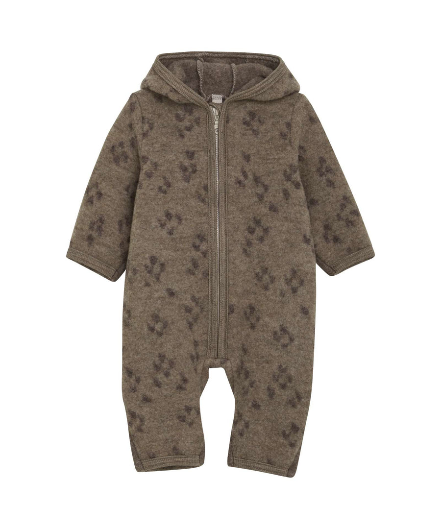 Huttelihut • Babysuit / Anzug / Overall Wollvlies etherea