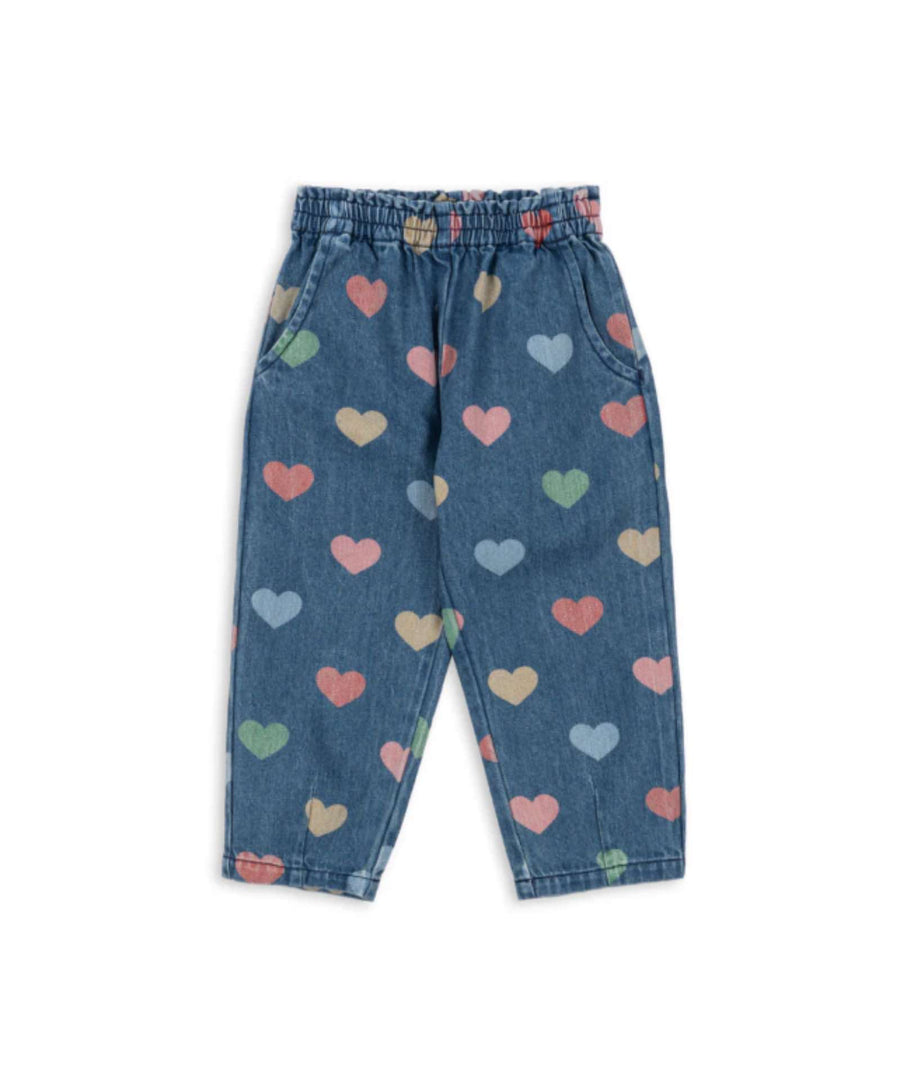 Konges Sløjd • Magot Frill Hosen/Jeans multi hearts
