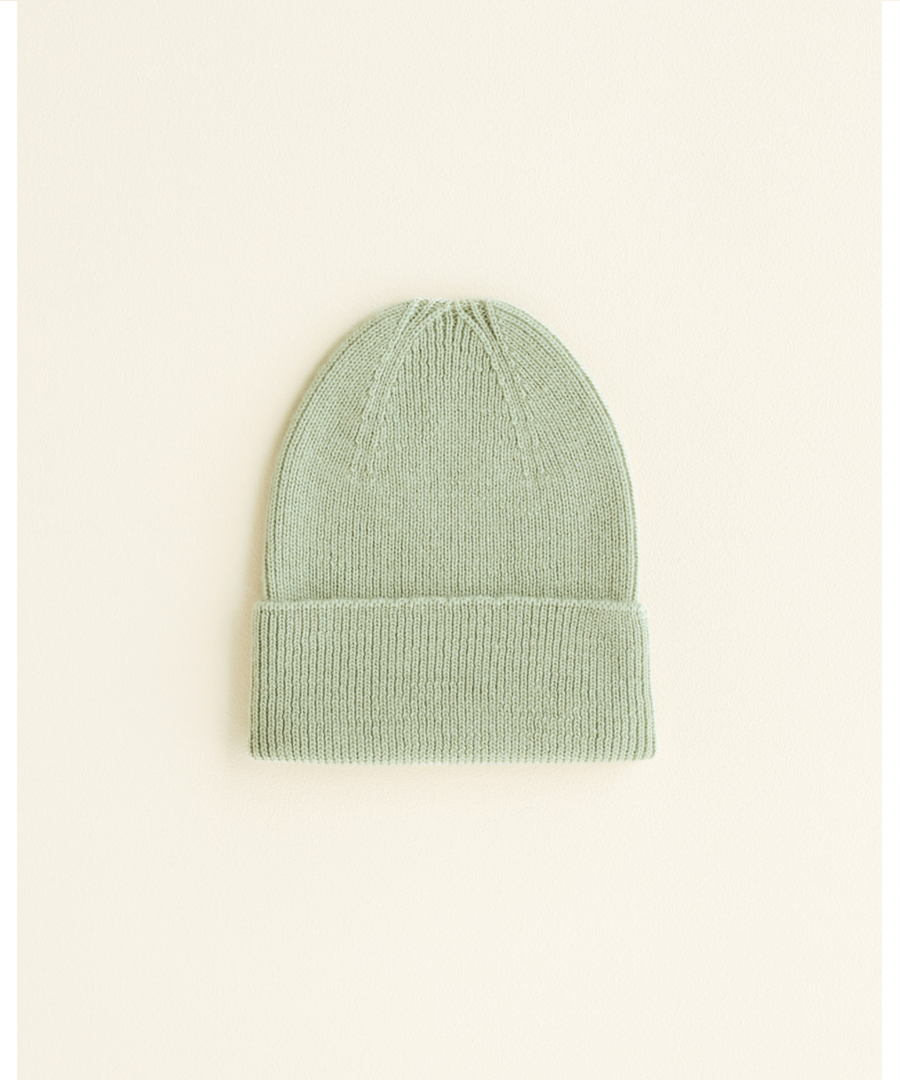 hvid • Beanie Fonzie Newborn mint