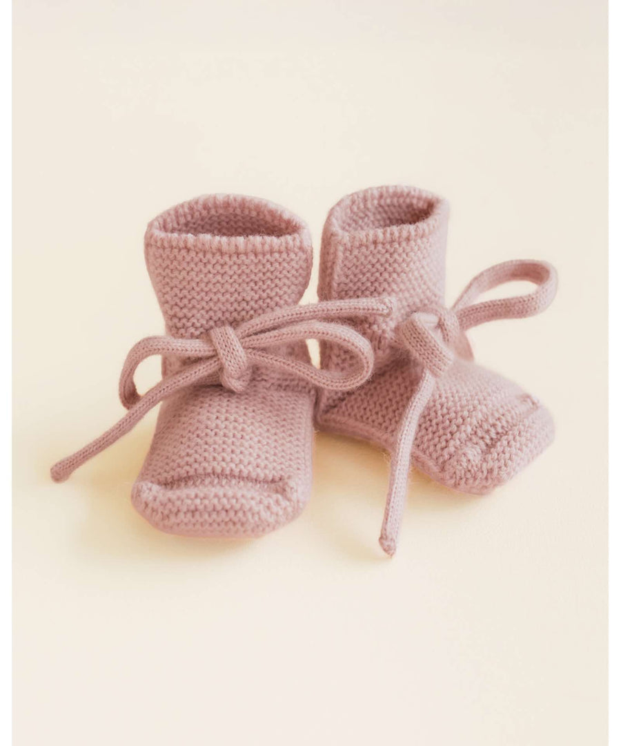 hvid • Babyfinklein Booties 0-9 Monate powder