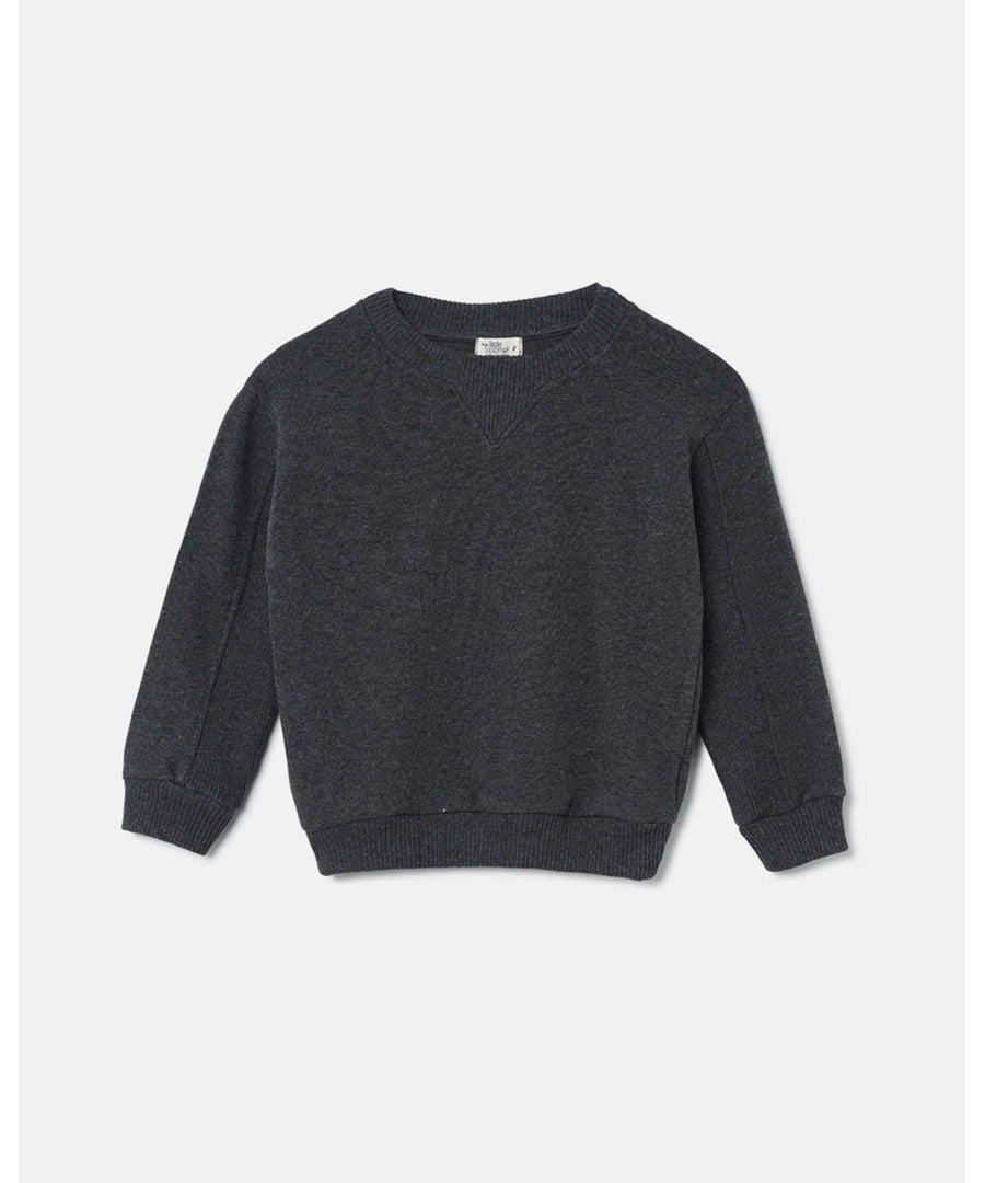 My Little Cozmo • Soft-touch Knit Pullover grey