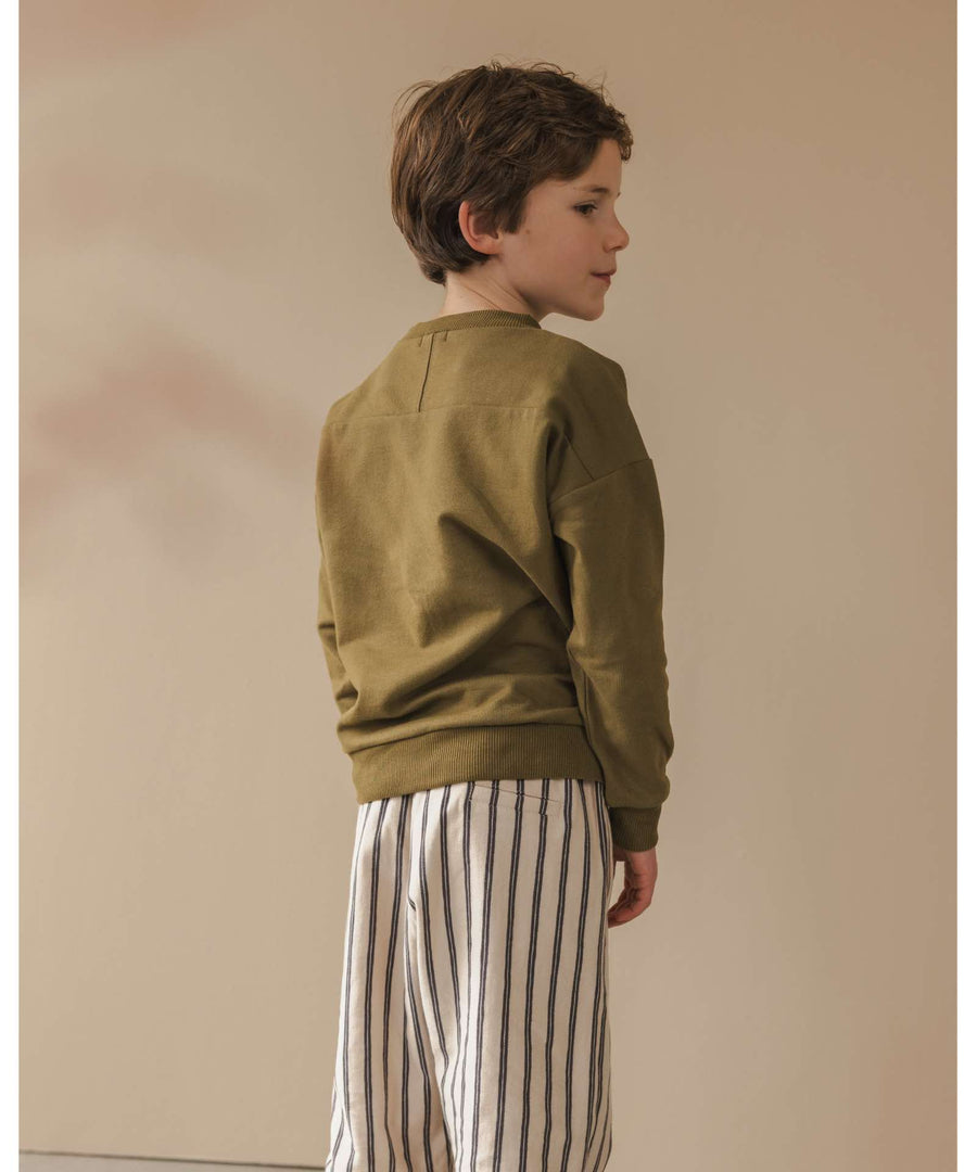Phil & Phae • Oversized Sweater deep moss