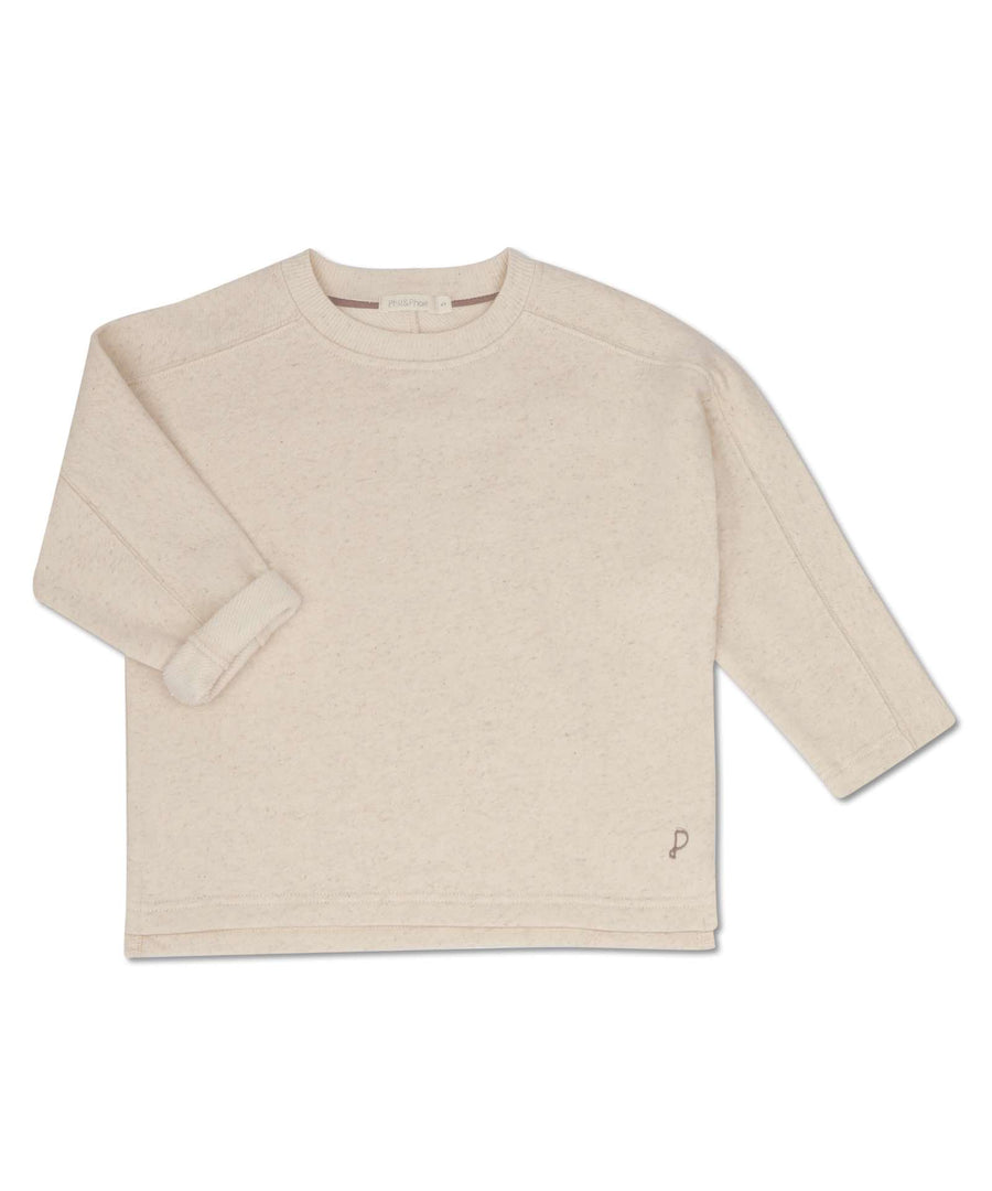 Phil & Phae • Loose Sweater linen blend natural