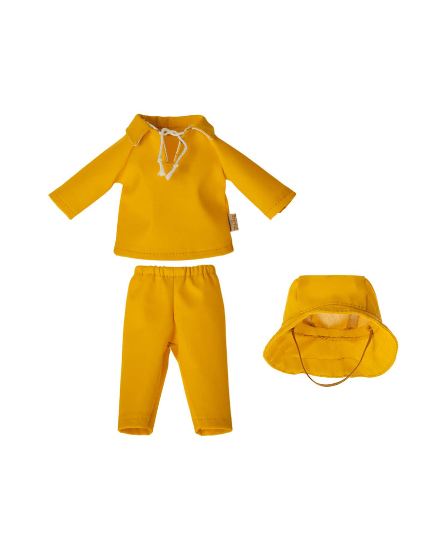 Maileg • Regenbekleidung m. Hut - Teddy-Vater