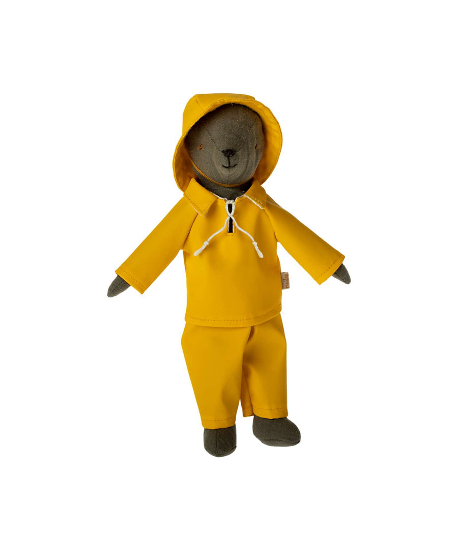 Maileg • Regenbekleidung m. Hut - Teddy-Vater