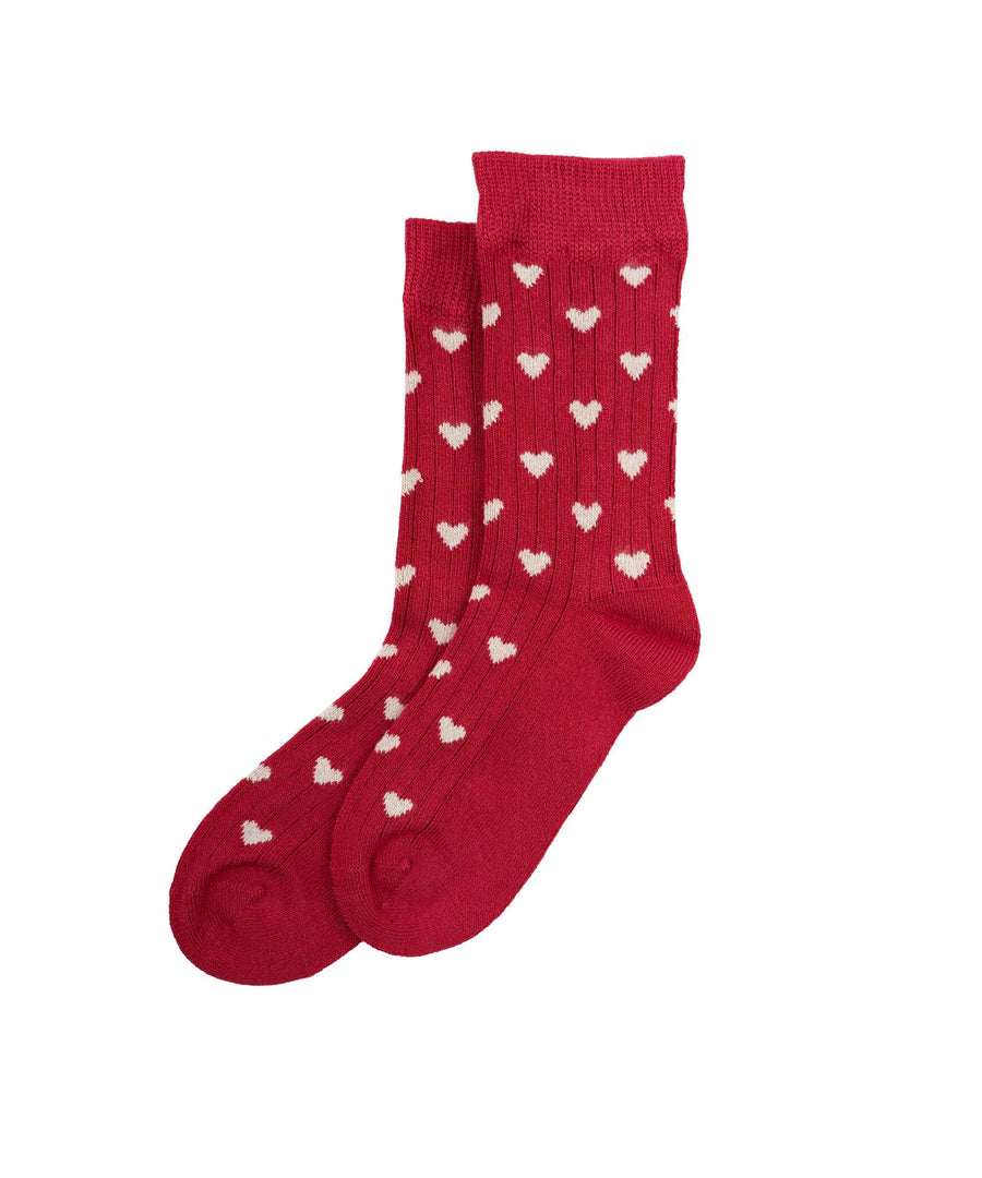 Minipop • Socken Bambus chili pepper/off white