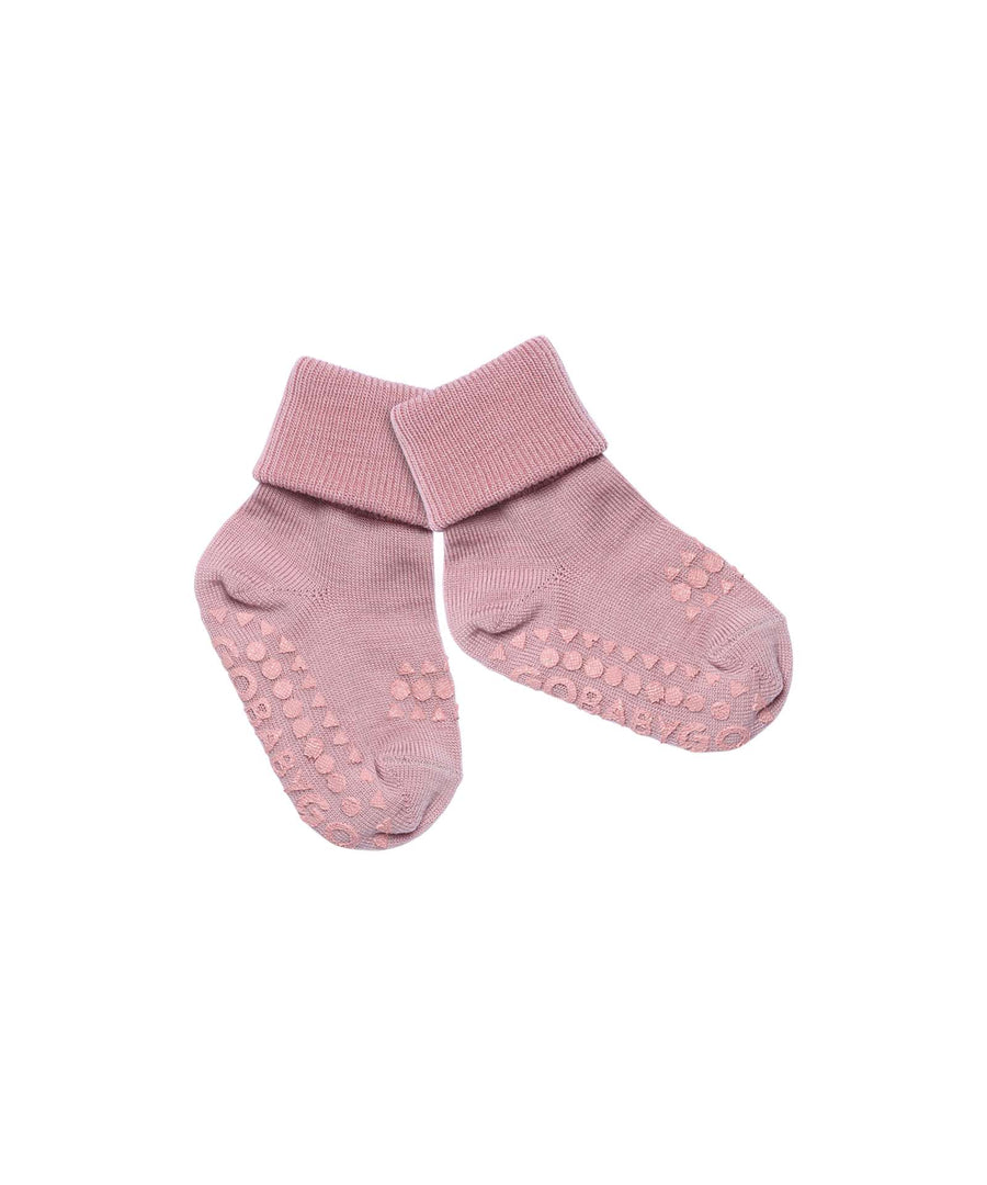 GoBabyGo • Rutschfeste Socken Wolle rose blush