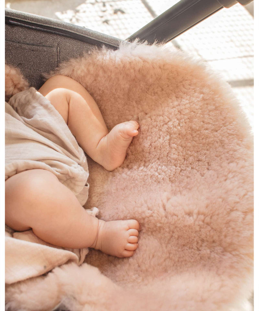 BINIBAMBA • Schaffell Snuggler Rose