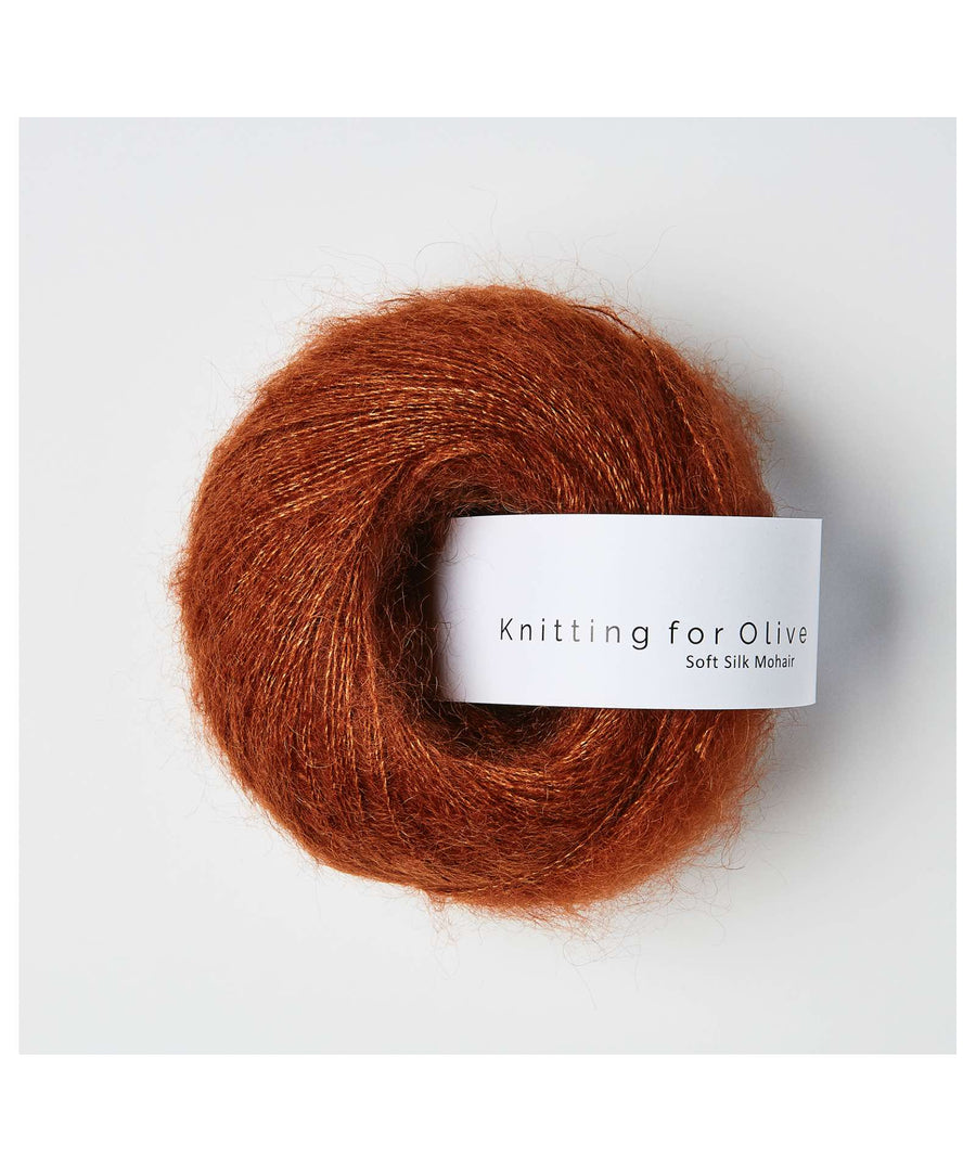 Knitting for Olive • Soft Silk Mohair Rust