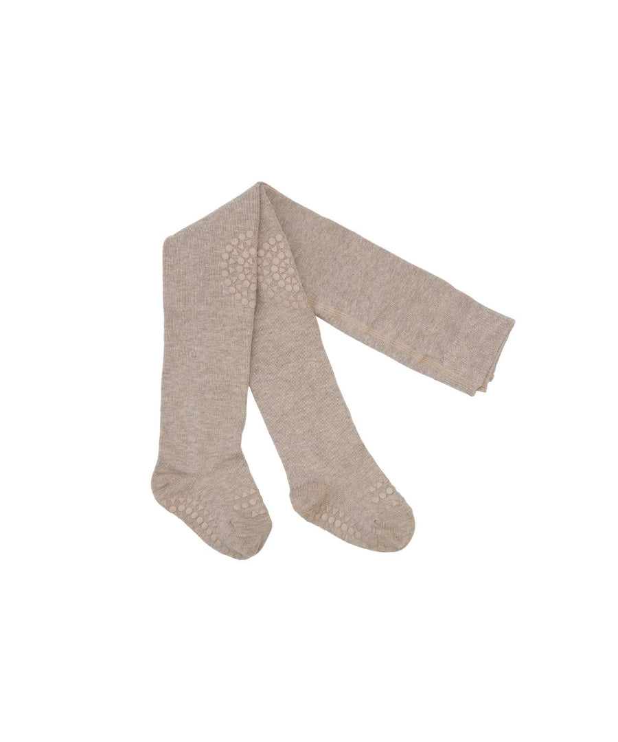 GoBabyGo • Rutschfeste Strumpfhosen Bambus sand