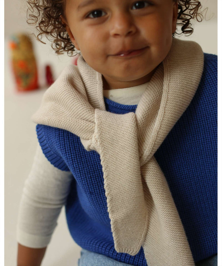 hvid • Dreieckstuch / Scarf Josephina cream