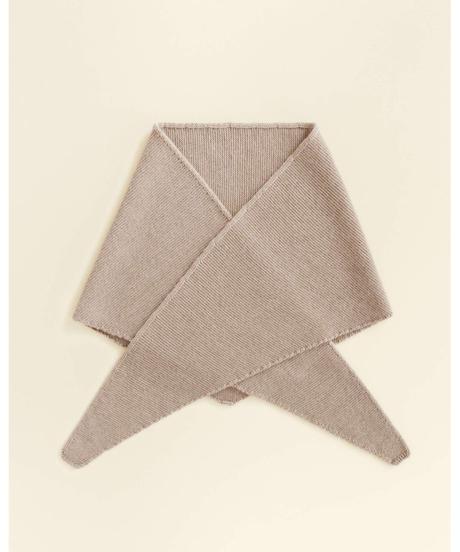 hvid • Dreieckstuch / Scarf Josephina sand