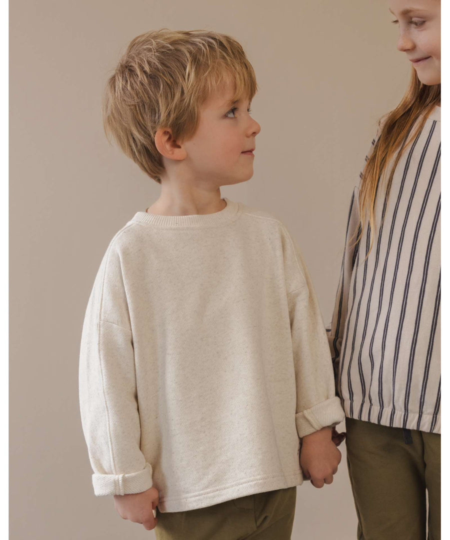 Phil & Phae • Loose Sweater linen blend natural