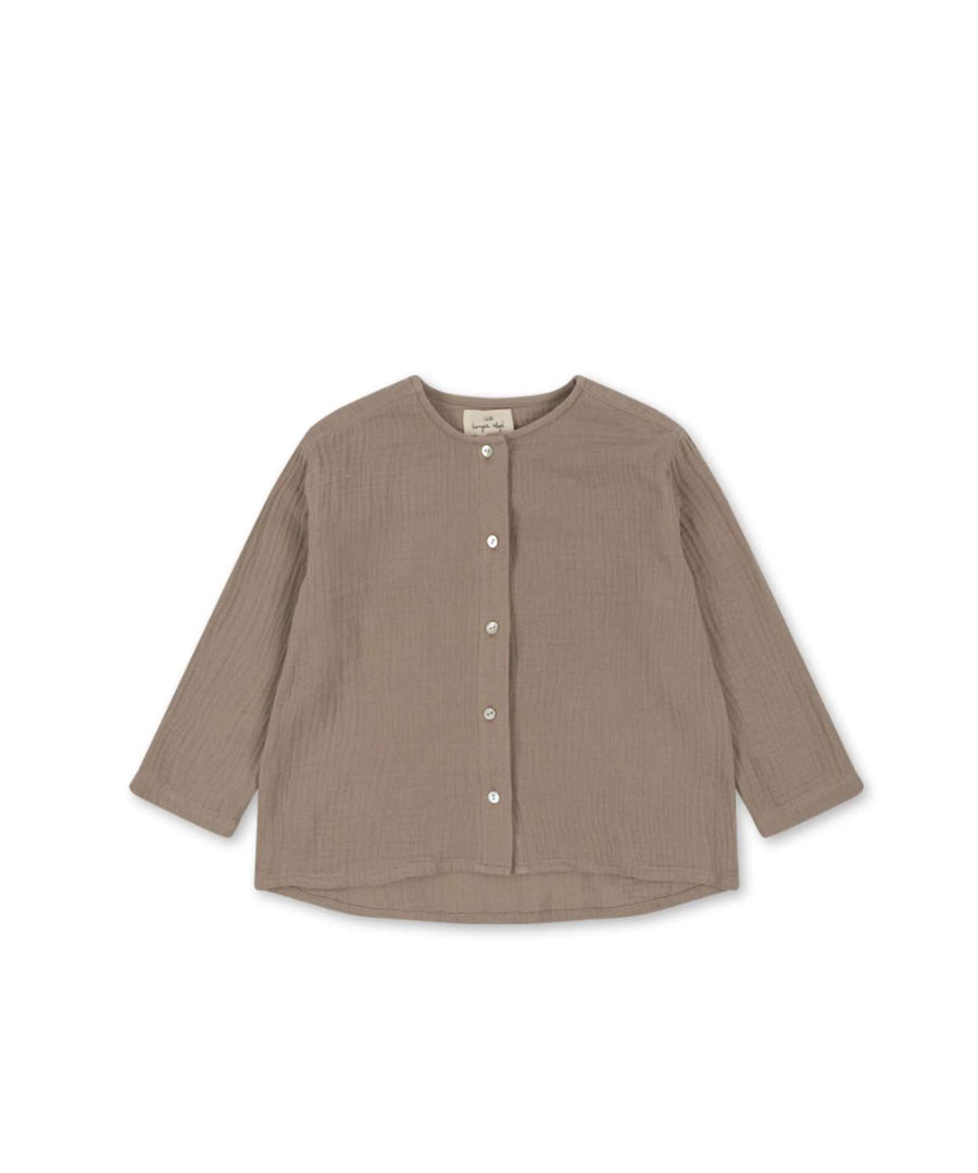 Konges Sløjd • Olive Shirt Langarm Musselin pure cashmere