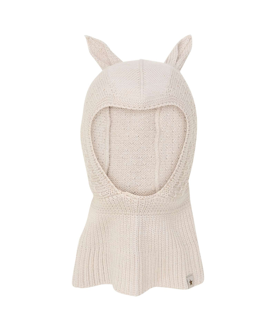Huttelihut • Balaclava Ears Wool Knit sand melange