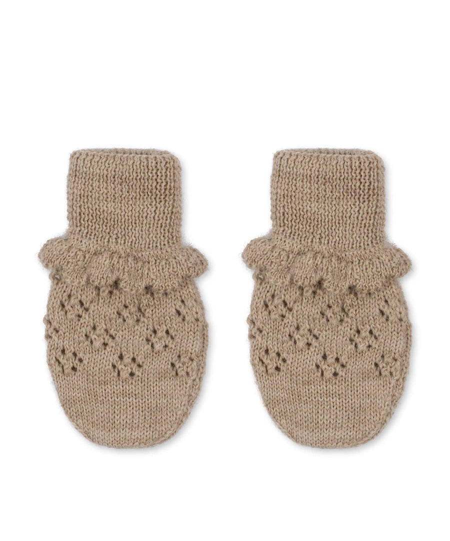 konges sløjd handschuhe Konges Sløjd • Tomama Handschuhe/Fäustlinge beige melange – minili